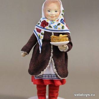 Девочка с блинами