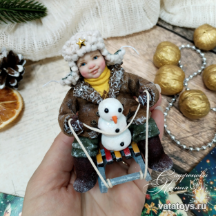 Стёпка на санках❄️ 