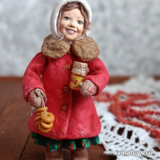 Девочка с баранками 